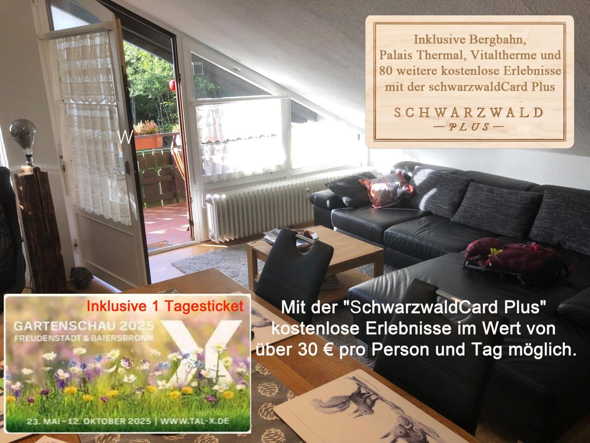 Ferienwohnung Kuckuck Auf Dem Sommerberg Incl Schwarzwaldcard Plus - 2 Zimmer 50Qm バート・ヴィルトバート エクステリア 写真
